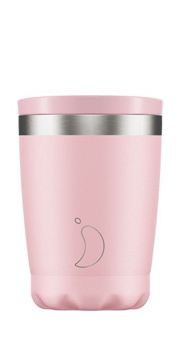 Chilly's Coffee Cup 340ml Pastel Pink